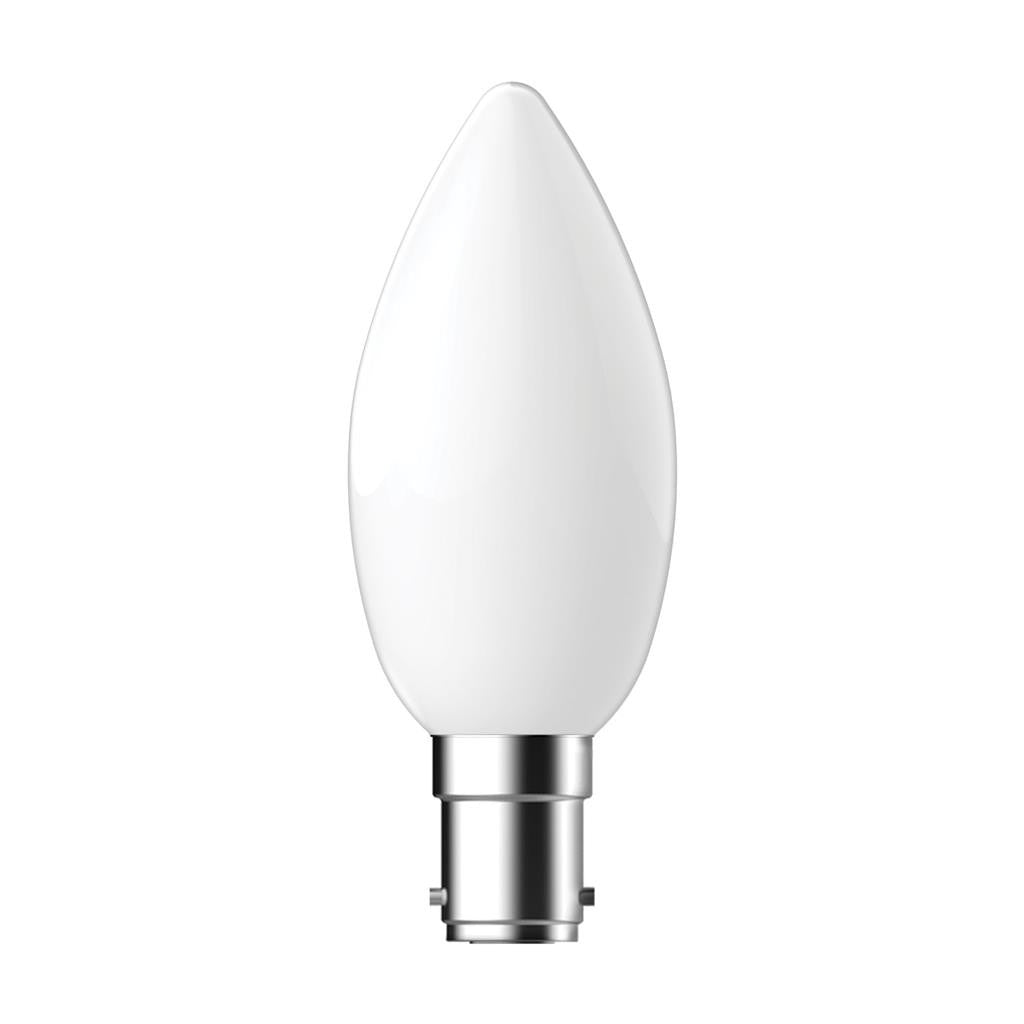 CANDLE 4.2W DIMMABLE LED FILAMENT LAMP FROST 240V 2700K - B15