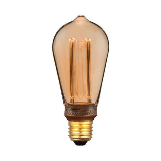 LED RETRO FILAMENT ST64 3.5W PEAR DIM E27