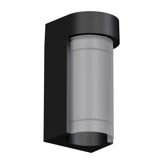 MILEY-10 10W Exterior IP65 LED Tricolour Wall light 240V - Black