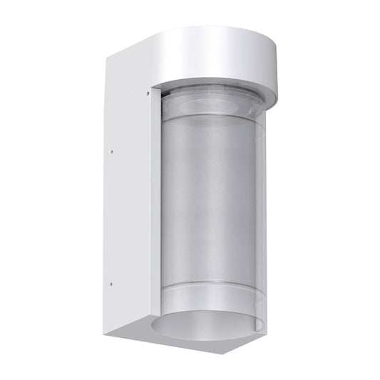 MILEY-10 10W Exterior IP65 LED Tricolour Wall light 240V - White
