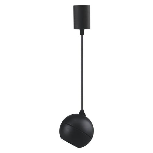 MOON LED 6/9W 240V 1.5M TRIO SPOT PENDANT - Black