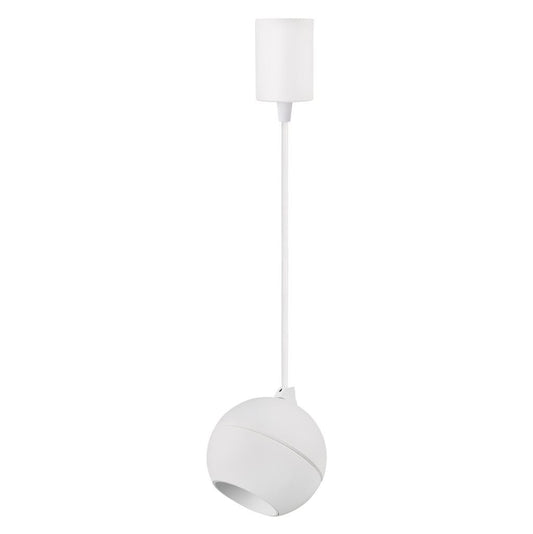 MOON LED 6/9W 240V 1.5M TRIO SPOT PENDANT - White
