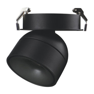 MOON 6/9W 240V TRIO RECESSED CEILING LIGHT TUBE - Black
