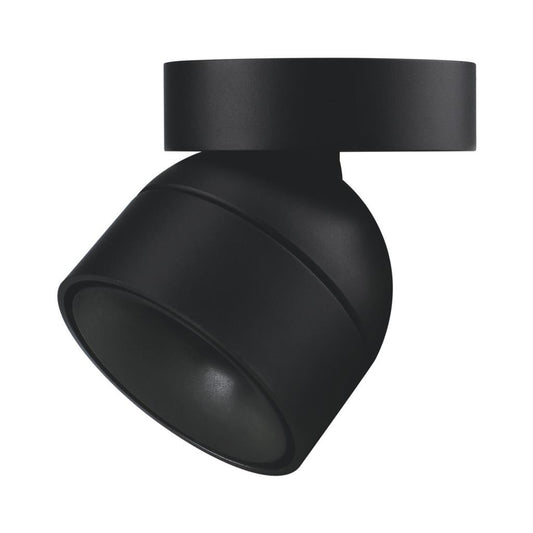 MOON 6/9W 240V TRIO SURFACE MOUNT LIGHT TUBE - Black