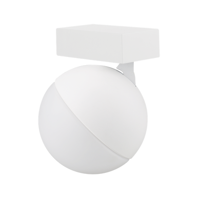 MOON 6/9W 240V TRIO WALL LIGHT OPAL - White