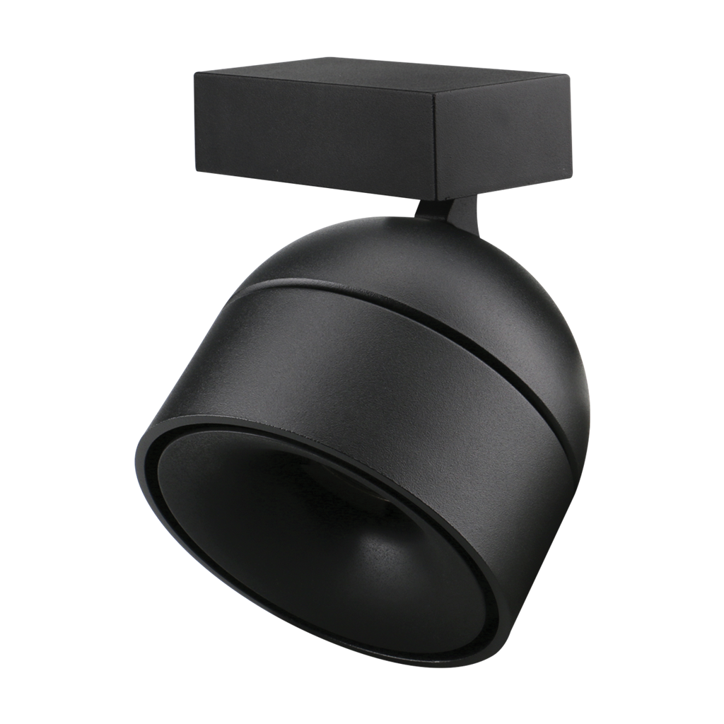 MOON 6/9W 240V TRIO WALL LIGHT TUBE - Black