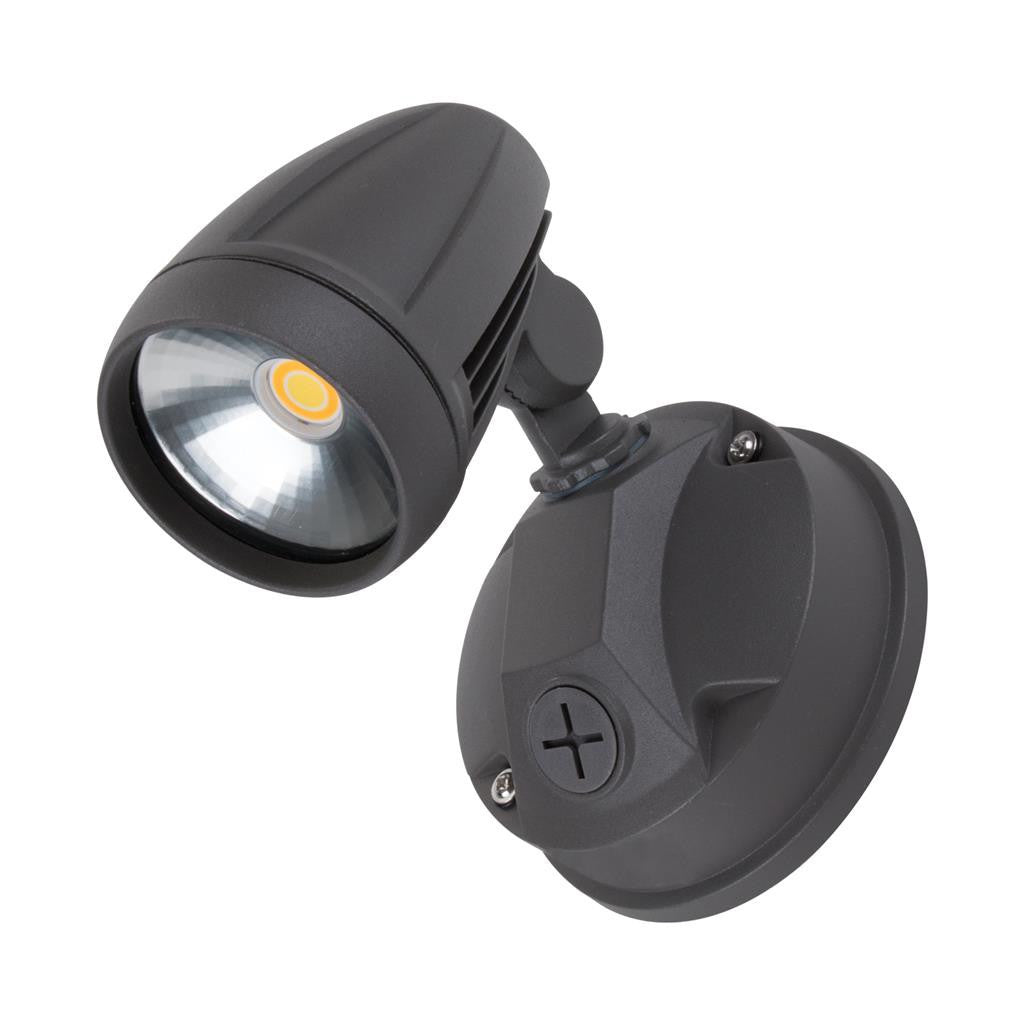 MURO-PRO-15 Single Head 15W LED Spotlight - TRIO Tricolour - Dark Grey