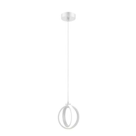 SPIN-PDT 12W LED TWIN RING PENDANT D170MM TRIO - White